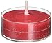 Zest Candle 50-Piece Tealight Candles, Red