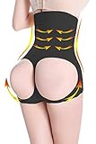 BeautyIn Women's Butt Lifter Shaper Seamless Tummy Control H-waist Thigh Slimmer