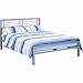 Bed Metal Frame for Kids Bedroom, Teenager and Dorm - (Full, Silver)