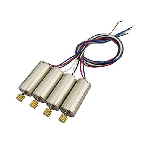 Sea jump 4PCS motor for DFD F181 H12C remote control helicopter motor parts aircraft CW CCW motor accessories (upgrade copper teeth gear)