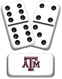 Professional Size Double 6 Texas A&M University Dominoes