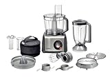 Bosch MCM68840 - Robot de cocina, 1250 W, capacidad de 3,9, color gris y antracita