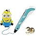3D Pen, Ailink 3D Doodler Printing Drawing Printer Pen for Arts Crafts DIY for Kids and Adults, Compatible with PLA ABS Filament,Safe and Bright LED Display -（Blue）