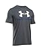Under Armour Men's Sportstyle Logo T-Shirt, Carbon Heather/Royal, XXX-Large