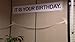 It is Your Birthday Banner The Office – The Office Show Decorations TV Show – “It is Your Birthday” The Office Birthday Banner 6’x15