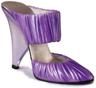 3" Womens JTRS Purple "Bandita" Fashion Wedge Display Shoe