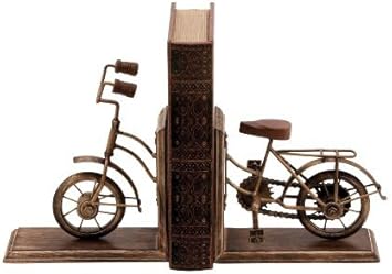 Deco 79 Metal Ciclo Poly-Stone sujetalibros, 7 por 9: Amazon ...