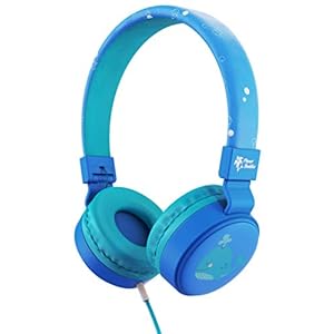 Planet-Buddies-Kids-Headphones-Volume-Safe-Foldable-Wired-Earphones-On-Ear-Headphones-for-Kids-Ideal-for-Travel-and-School-works-with-Computer-Phone-Tablet-and-Kindle-Blue-Whale Planet Buddies Kids Headphones, Volume Safe Foldable Wired Earphones, On Ear Headphones for Kids, Ideal for Travel and…