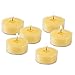 Light In The Dark Set of 72 Yellow Citronella Tealight Candles with Clear Cup Burn 4 Hour – Made from High Scented Citronella to Scare Away Mosquito, Bug and Flies - for Outdoor/Indoor Use