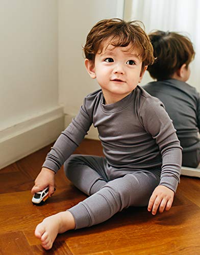 VAENAIT-BABY-12M-12-Toddler-Kids-Unisex-Girls-Boys-Soft-Comfy-Modal-Tencel-Solid-Raglan-Sleepwear-Pajamas-Pjs-2pcs-Set