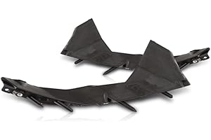 KARPARTS360 For Dodge Charger Bumper Bracket 2015-2023 Pair Driver and Passenger Side/Set | Front | CH1042111 + CH1043111 | 68226533AA + 68226532AA