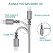 Lightning cable TIMMY 3Pack 6FT Nylon Braided IPhone Charger certified to charging Cable with charging indictor powerline for iPhone 5/5C/5S/6S/6S PLUS/7/7 plus, iPad Air, and more (Gray)