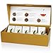 Tea Forte Winter Chalet Petite Presentation Box Tea Gift Set Sampler, 10 Count, 2 of Each Variety Individually Wrapped Handcrafted Pyramid Infuser Bags