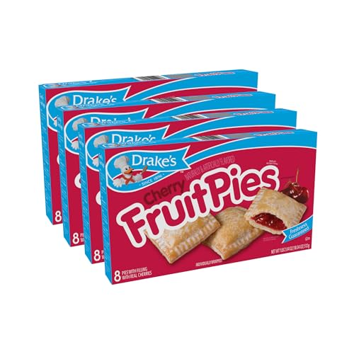 Mua Drake's Cherry Fruit Pies, 32 Individually Wrapped Pies (Pack of 4 ...