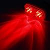 Partsam-13x-Trailer-Marker-LED-Light-Double-Bullseye-AmberRed-10LED-Clearance-Light