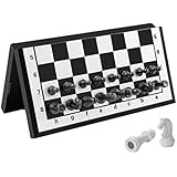 FanVince Chess Set Magnetic Travel Folding Board Games Portable Gifts for Kids and Teens