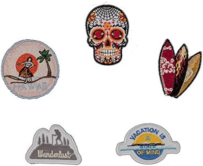 Wanderlust Travel Patch Set (compatible with Balfour + OGIO Raven Patch Backpack)