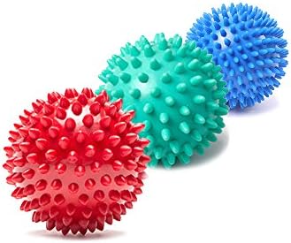 1 Spiky Massage Balls,Foot Massager, Mobility, Acupressure, Plantar Fasciitis, Reflexology,Muscle Soreness Massager Ball (Color random delivery)