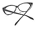 SOOLALA 3-Pair Value Pack Fashion Designer Cat Eye Reading Glasses for Womens, +2.5D