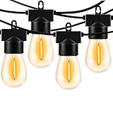MOFFE Indoor Outdoor String Lights with 8 S14