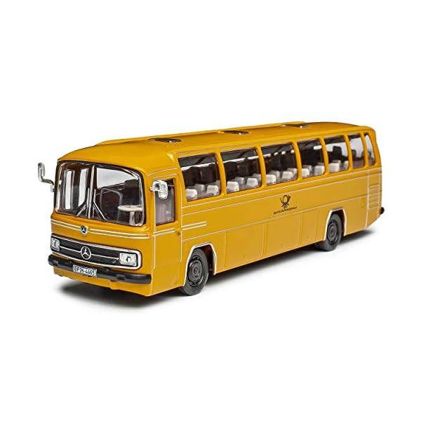 Mercedes-Benz O302 Deutsche Bundes Post Bus Gelb H0 1/87 Schuco Modell Auto – Bild 3