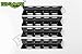 BBQMANN 92071(4-pack) Universal Porcelain Steel Heat Plate /Heat Shield for Select Gas Grill Models By Kenmore, Master Forge and Others(16 1/8