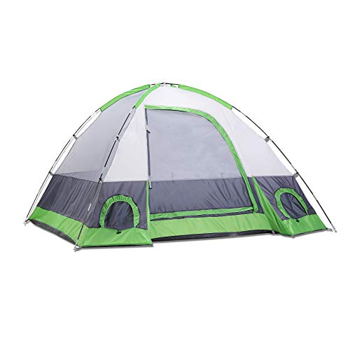SEMOO Dome Tent for Camping, Water Resistant 4-Person 3-Season Lightweight Family Tent with Portable Bag