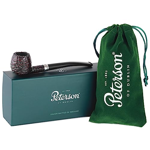 Peterson Pipes Junior Series Small Briar Pipe Hand Finished, Wooden