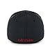 OTS NFL Atlanta Falcons Men's Wilder Center Stretch Fit Hat, Black, Large/X-Large