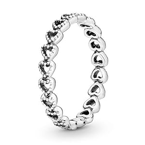 Pandora Band of Hearts  Ring