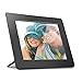Aluratek 8 Inch LCD Digital Photo Frame USB SD/SDHC with Built-in Clock and Calendar (ADPF08SF) - Black