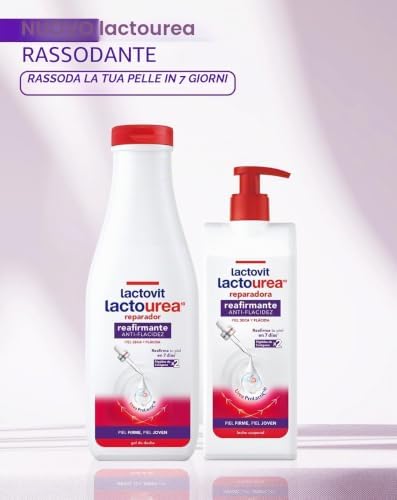 - Latte Corporale Rassodante Lactourea 400 ml – Ripara e Rassoda la Pelle Secca e Flaccida – Con Urea ProLactic10 e Peptidi di Collagene – Pelle Più Sodo in 7 Giorni – Approvato da