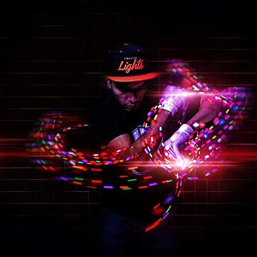 EmazingLights Electro Light Up Glove Set Flashing LED Finger Light