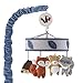 Lambs & Ivy(R) Little Campers Gray/Blue Musical Mobile