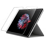 [2 Pack] ZTOZ Tempered Glass for Microsoft Surface Go Tablet Screen Protector 2018 Released, [Lifetime Replacement Warranty][Easy Installation][Anti-Scratch][Anti-Fingerprint][Bubble Free]
