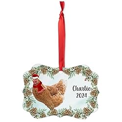 Brown Rhode Island Red Chicken Hen Christmas