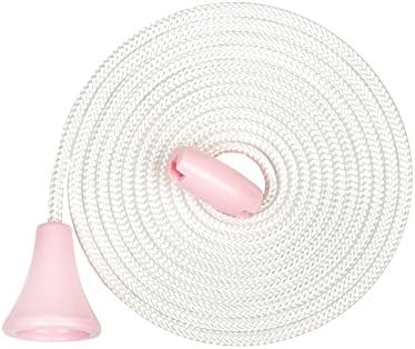 Bathroom Light Pull Cord Strings. Choice of Fun and Contemporary Colours, from Sleeklight™ (Soft Pink)