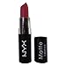 NYX Matte Lipstick MLS11 - Tea Rose (Mauve-Pink) Long Lasting Lipsticks Net Wt. 0.16 oz
