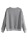 MAKEMECHIC Women's Long Sleeve Graphic Print Casual Pullover Crop Sweatshirt