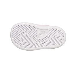 PUMA Kids Smash 2 Hook and Loop Sneaker, Black-Pink
