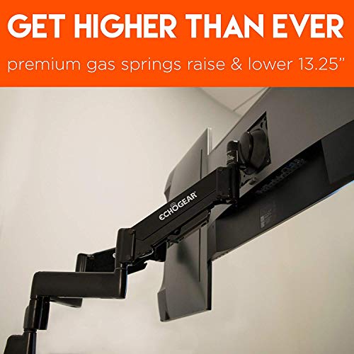 ECHOGEAR Premium Dual Monitor Stand Adjust Your Monitors to The