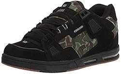 Globe mens Sabre Skate Shoe, Black/Camo, 13 US