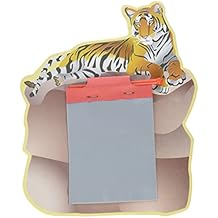 Dozen Assorted Wild Safari Animal Magic Slate Pads 5" x 7"