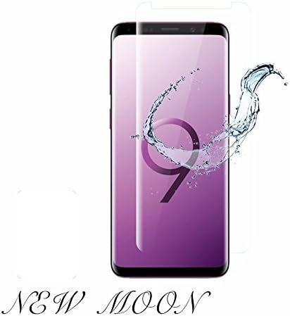 Amazon Galaxys9ガラスフィルム ギャラクシー強化ガラスフィルム 液晶フィルム ３dラウンドエッジ加工 全面保護 全面フルカバー 简単に贴り付け 硬度9h 耐衝撃 指紋防止 気泡ゼロ 高透過率 自動吸着 飛散防止 品質保証 New Moon スクリーンプロテクター 通販