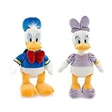 Disney Ducks Bean Bag Plush Set - Donald and Daisy Duck