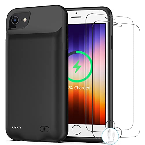 Battery Case for iPhone 7/8/6s/6/SE 2020/SE 3, [10000mAh