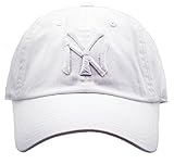 New York Yankees MLB American Needle Tonal Ballpark Slouch Cotton Twill Adjustable Hat (Snow White)