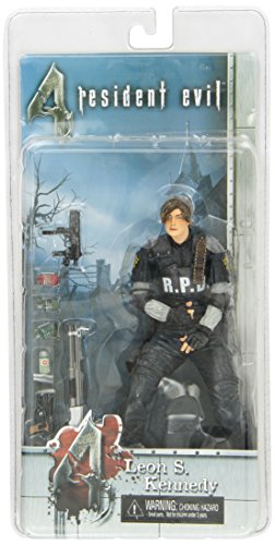 Leon S Kennedy Resident Evil 6 Costumes - NECA Resident Evil 4 SDCC Convention Exclusive Action Figure Leon S. Kennedy