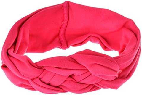 Staryy Girls Baby Bow Hairband Headband Knot Head Wrap (red)