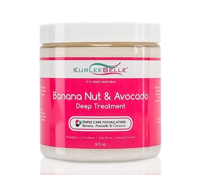 Kurlee Belle Banana Nut and Avocado Deep Treatment, 8 fl. oz.